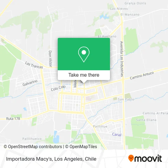 Importadora Macy's map
