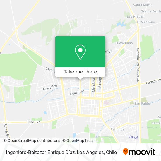 Mapa de Ingeniero-Baltazar Enrique Díaz
