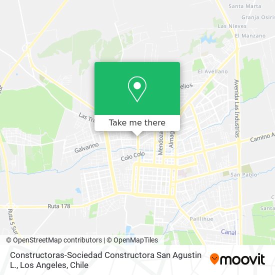 Constructoras-Sociedad Constructora San Agustin L. map