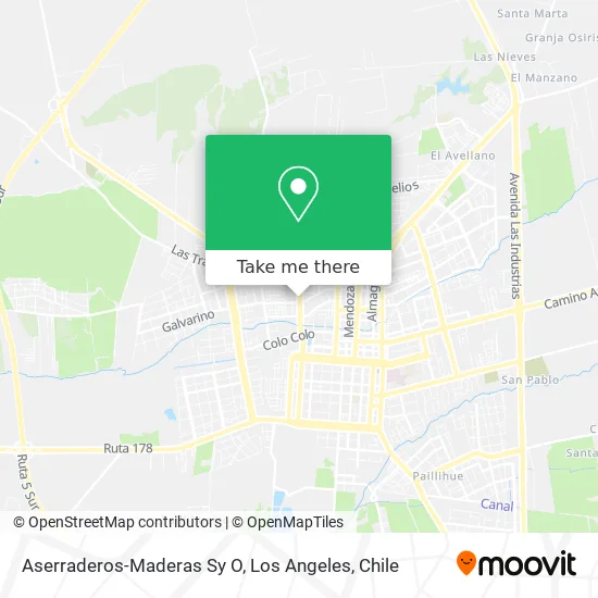 Aserraderos-Maderas Sy O map