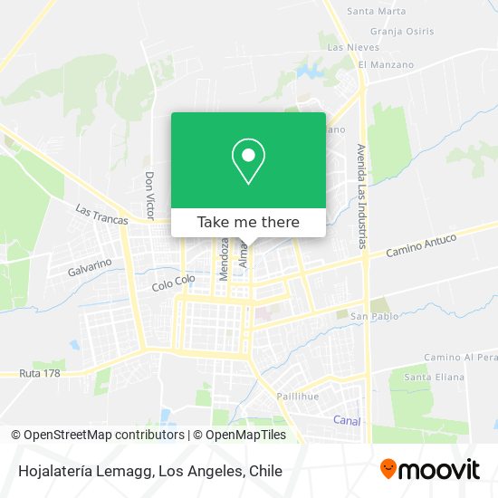 Hojalatería Lemagg map
