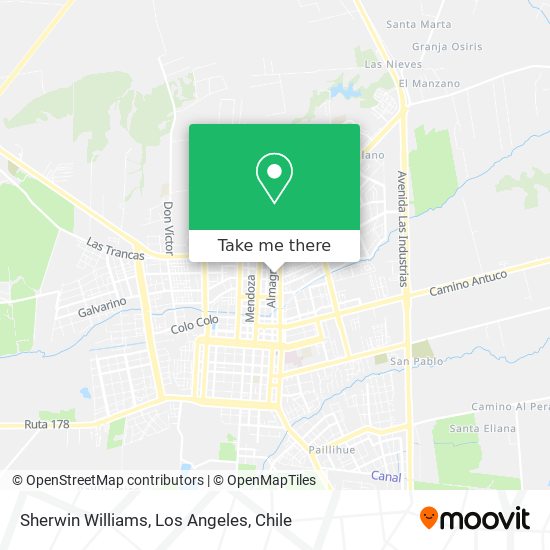 Sherwin Williams map