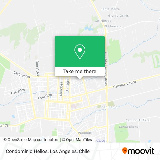 Condominio Helios map