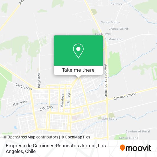 Empresa de Camiones-Repuestos Jormat map