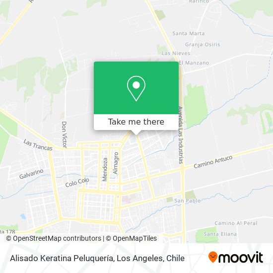 Alisado Keratina Peluquería map