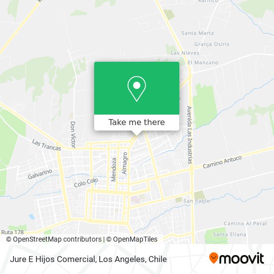 Mapa de Jure E Hijos Comercial