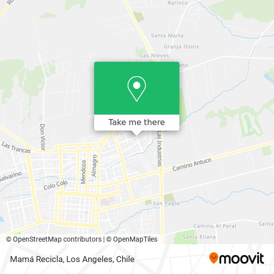 Mapa de Mamá Recicla