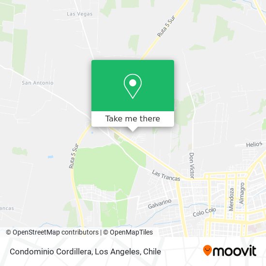 Mapa de Condominio Cordillera