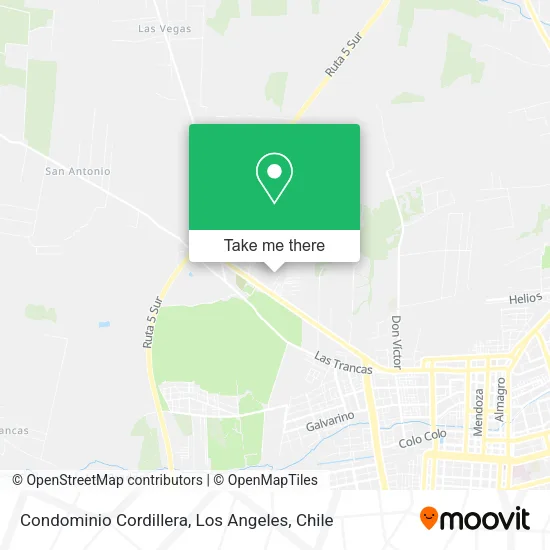 Condominio Cordillera map