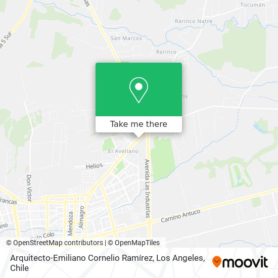 Arquitecto-Emiliano Cornelio Ramírez map