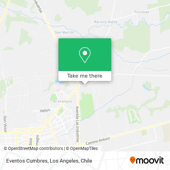 Mapa de Eventos Cumbres