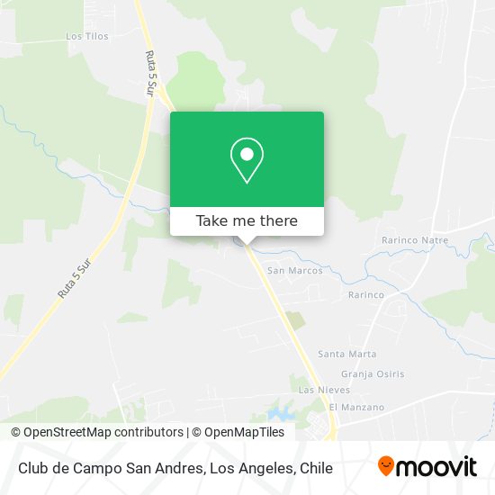 Club de Campo San Andres map