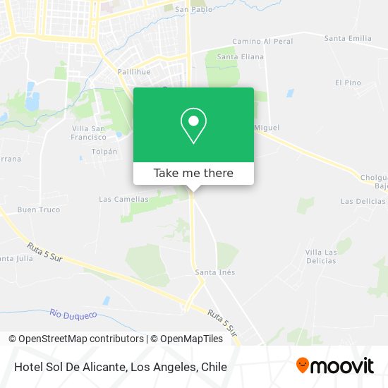 Mapa de Hotel Sol De Alicante