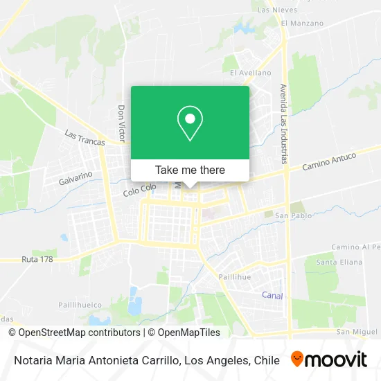 Notaria Maria Antonieta Carrillo map