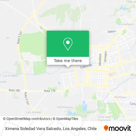 Ximena Soledad Vera Salcedo map