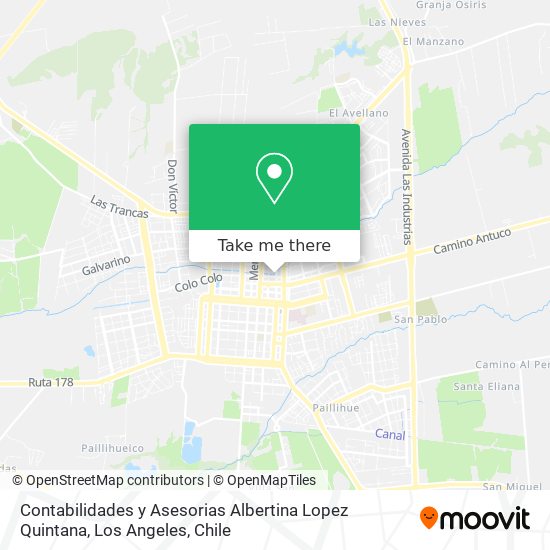 Contabilidades y Asesorias Albertina Lopez Quintana map