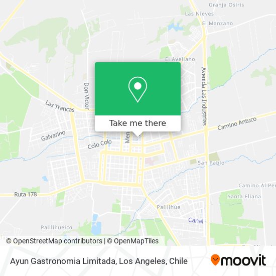 Ayun Gastronomia Limitada map