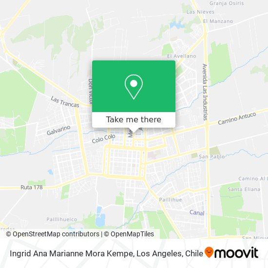 Ingrid Ana Marianne Mora Kempe map