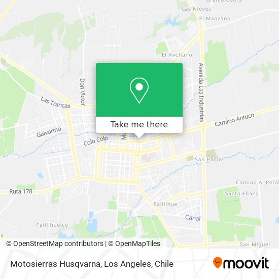 Motosierras Husqvarna map