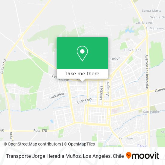 Mapa de Transporte Jorge Heredia Muñoz