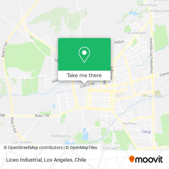 Liceo Industrial map