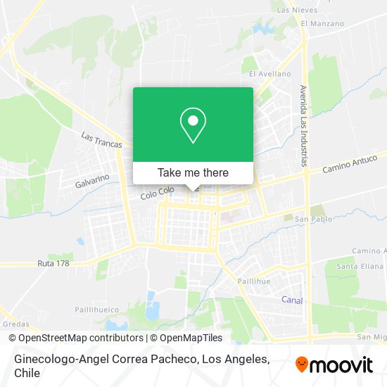 Ginecologo-Angel Correa Pacheco map