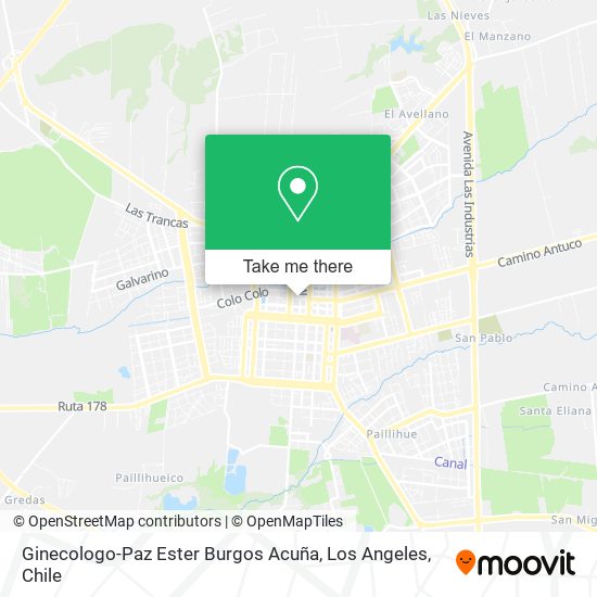 Ginecologo-Paz Ester Burgos Acuña map