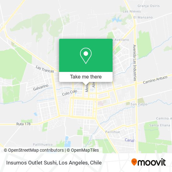 Insumos Outlet Sushi map