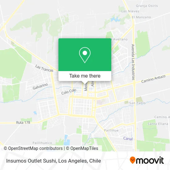 Insumos Outlet Sushi map