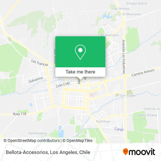Mapa de Bellota-Accesorios