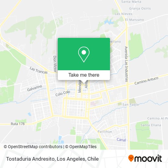 Tostaduria Andresito map