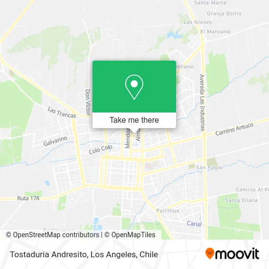 Tostaduria Andresito map