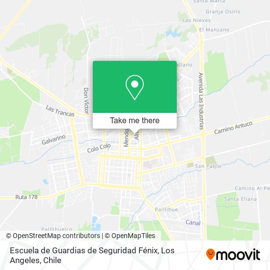 Escuela de Guardias de Seguridad Fénix map