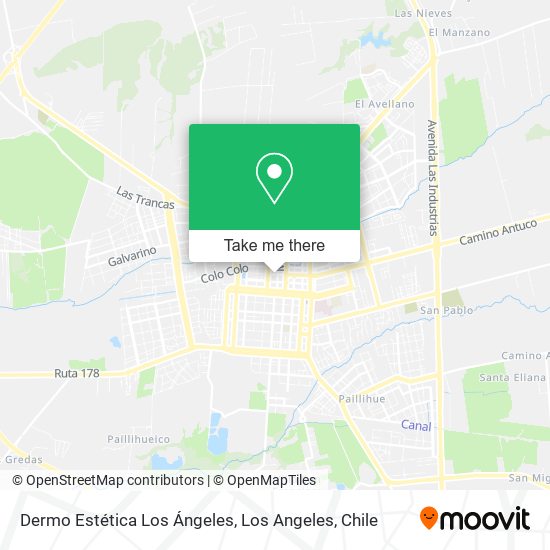 Dermo Estética Los Ángeles map