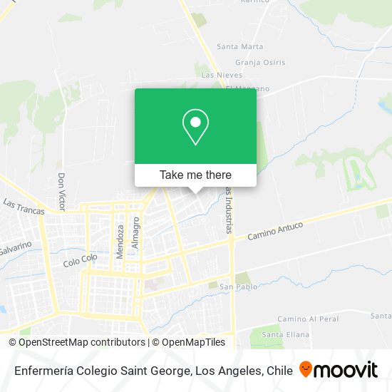 Enfermería Colegio Saint George map