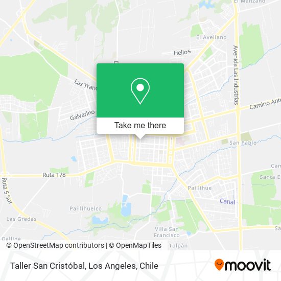 Mapa de Taller San Cristóbal