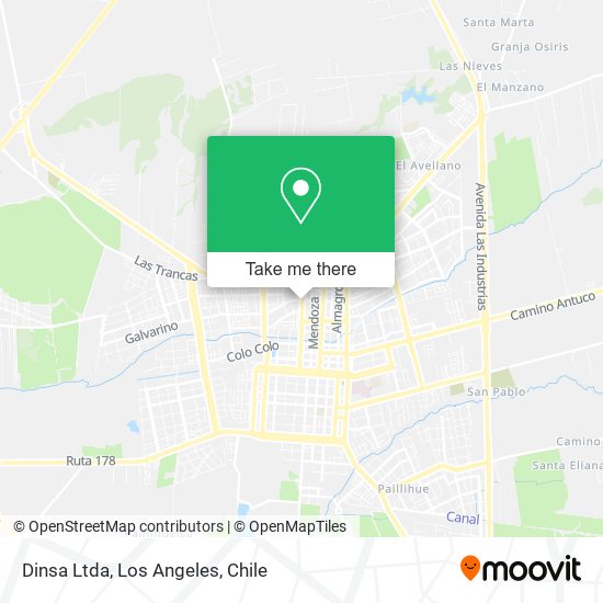 Dinsa Ltda map