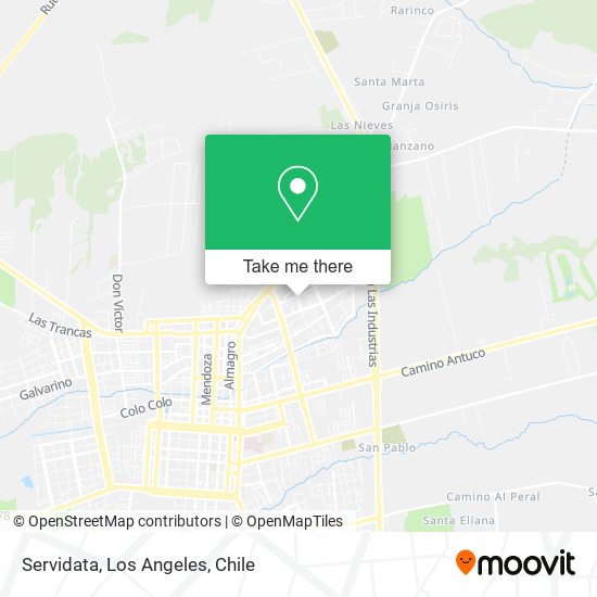 Mapa de Servidata
