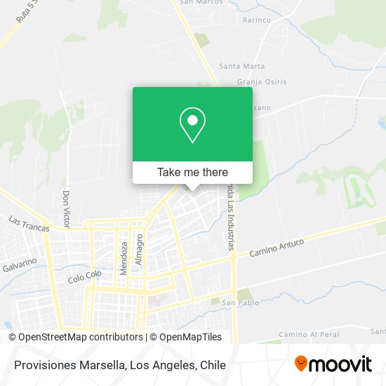 Provisiones Marsella map