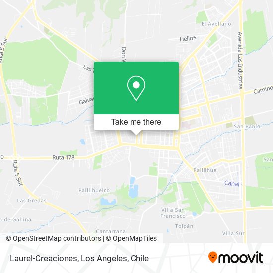 Laurel-Creaciones map