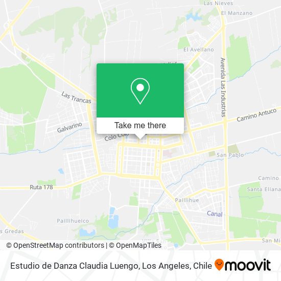 Estudio de Danza Claudia Luengo map