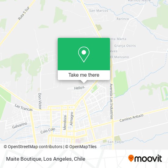 Mapa de Maite Boutique