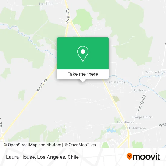 Casa Laura map
