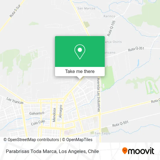 Parabrisas Toda Marca map