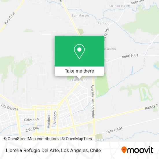Librería Refugio Del Arte map