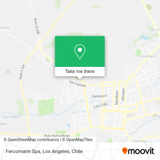 Fercomann Spa map