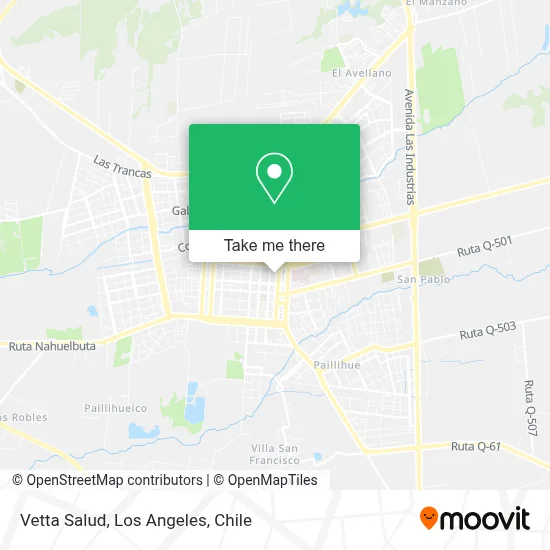 Vetta Salud map
