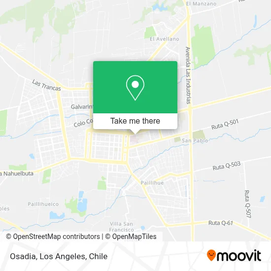 Osadia map
