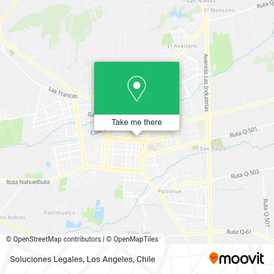 Soluciones Legales map
