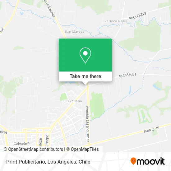 Print Publicitario map